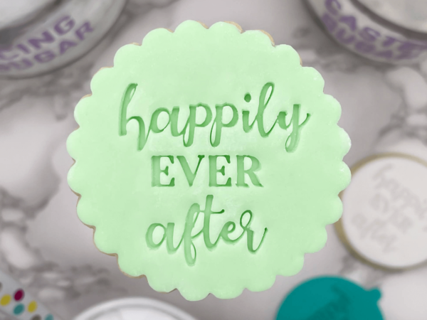 Happily Ever After Fondant Stamp