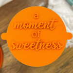 A Moment of Sweetness Fondant Stamp