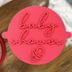 Baby Shower Dummy Fondant Stamp