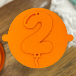 Balloon Milestone 2 Fondant Stamp