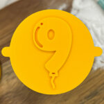 Balloon Milestone 9 Fondant Stamp