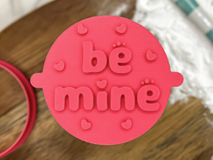 Be Mine Fondant Stamp