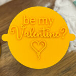 Be My Valentine Fondant Stamp