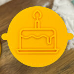Birthday Cake Fondant Stamp