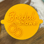 Bridal Shower Fondant Stamp