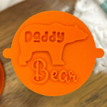 Daddy Bear Fondant Stamp