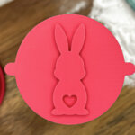 Easter Bunny Fondant Stamp