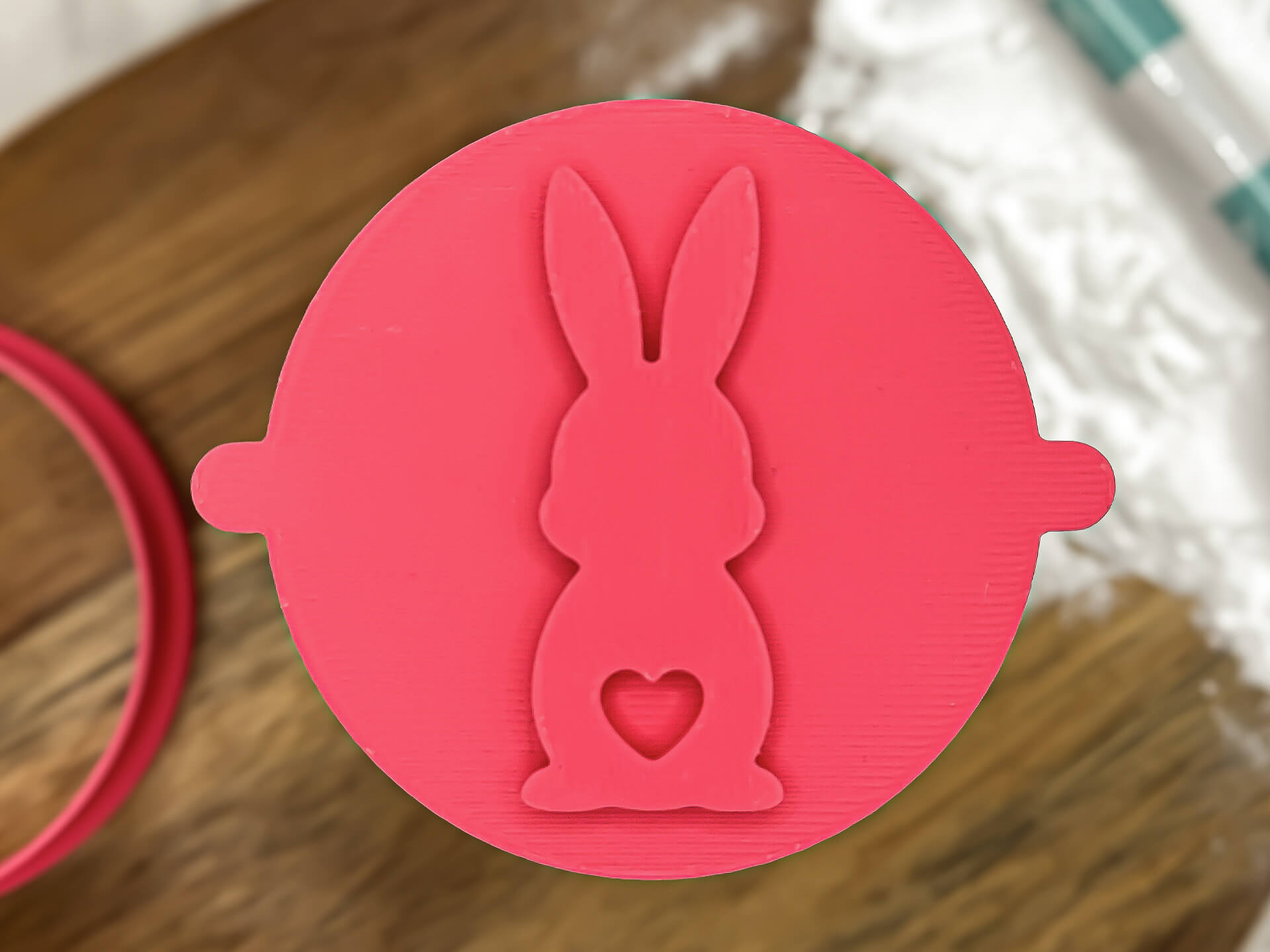 Easter Bunny Fondant Stamp Easter Bunny Fondant Stamp