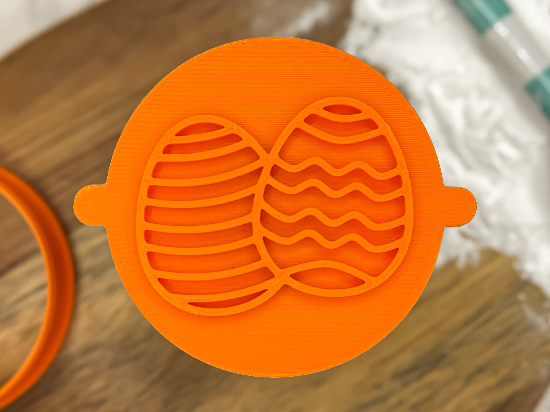 Easter Eggs Fondant Stamp Easter Eggs Fondant Stamp