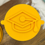Graduation Cap Fondant Stamp