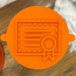 Graduation Diploma Fondant Stamp