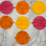 Halloween Fondant Stamp Set of 7