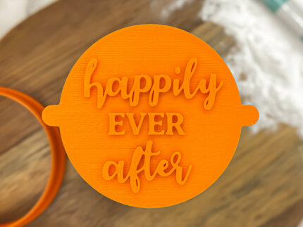 Happily Ever After Fondant Stamp