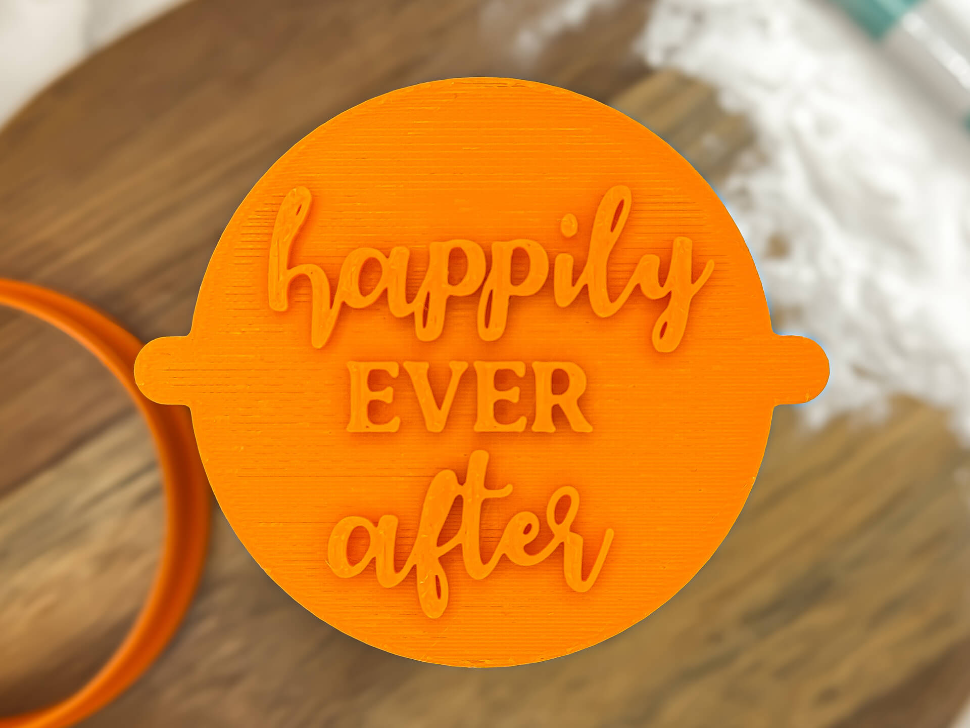 Happily Ever After Fondant Stamp Happily Ever After Fondant Stamp