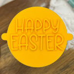 Happy Easter Fondant Stamp