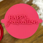 Happy Graduation Fondant Stamp