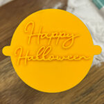Happy Halloween Fondant Stamp