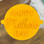 Happy Mother's Day Fondant Stamp
