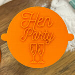 Hen Party Fondant Stamp