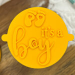 It's a Boy Fondant Stamp