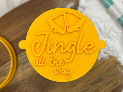 Jingle All The Way Fondant Stamp
