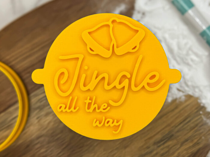 Jingle All The Way Fondant Stamp