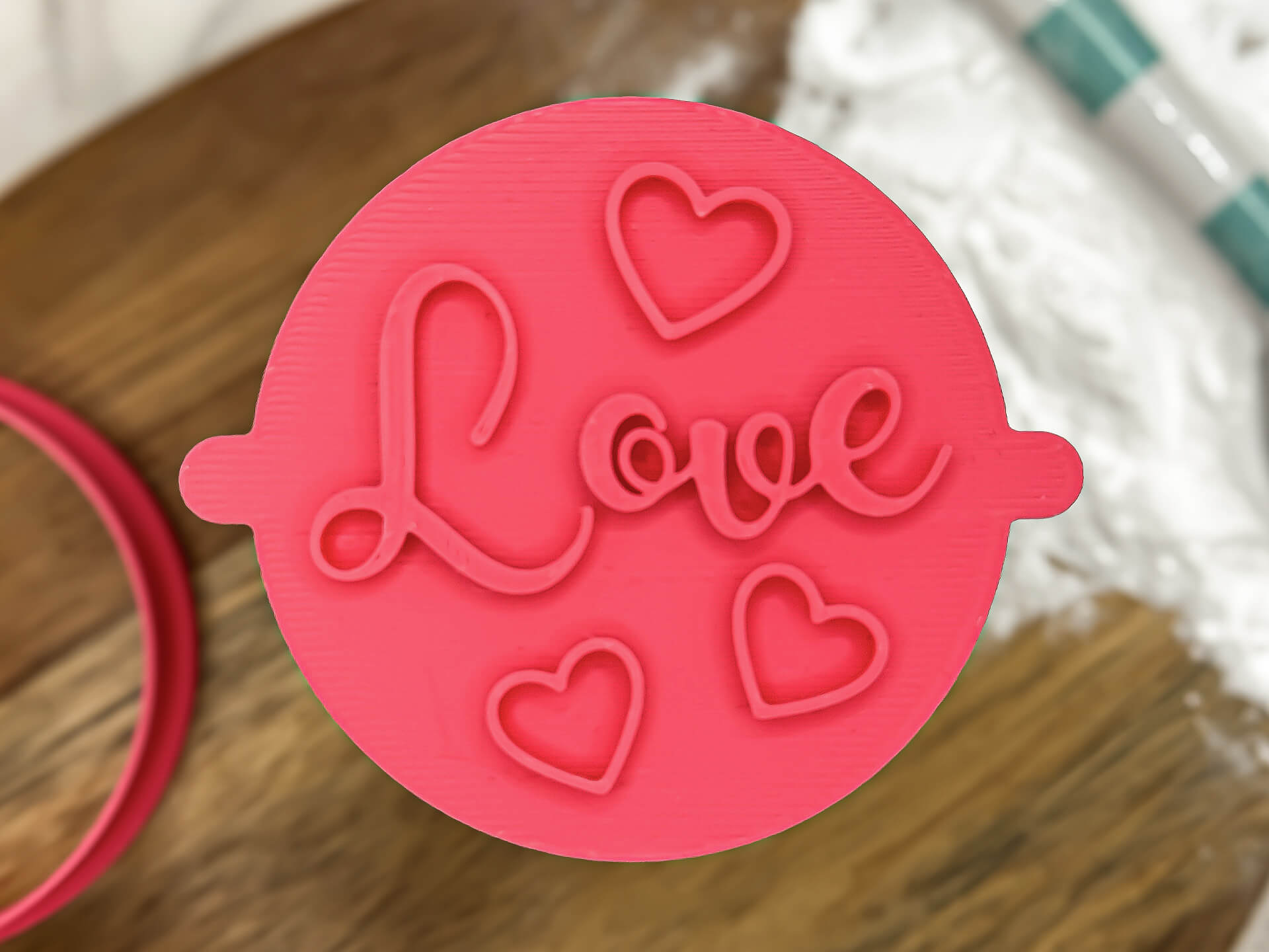 Love Hearts Fondant Stamp Love Hearts Fondant Stamp