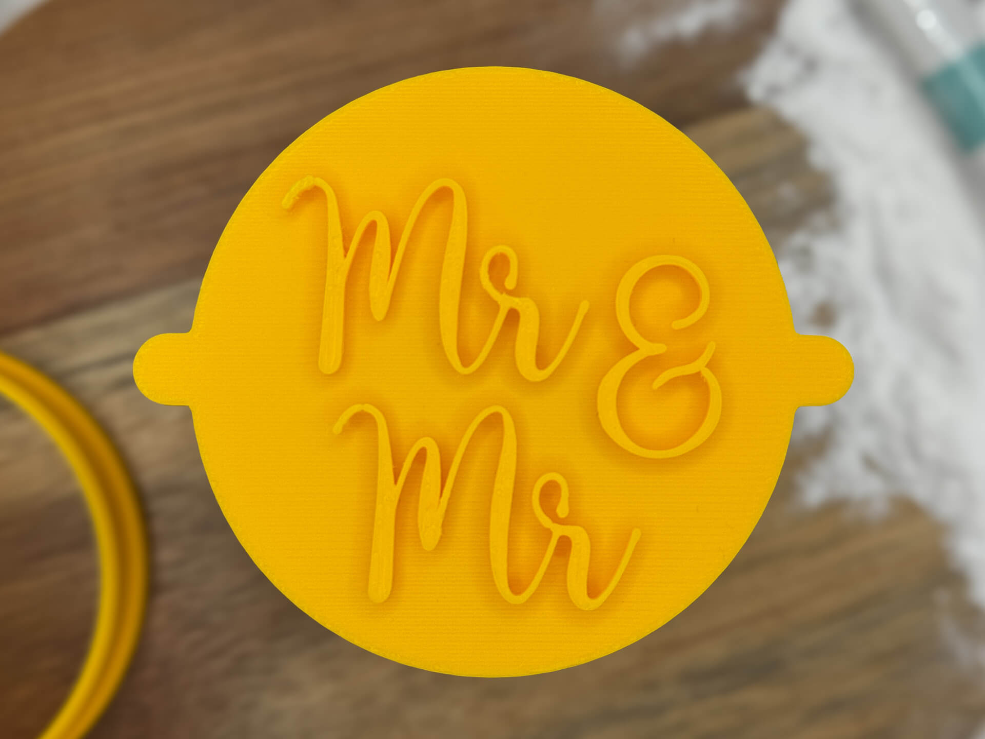 Mr & Mr Fancy Fondant Stamp Mr & Mr Fancy Fondant Stamp