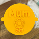 Mum Flower Fondant Stamp