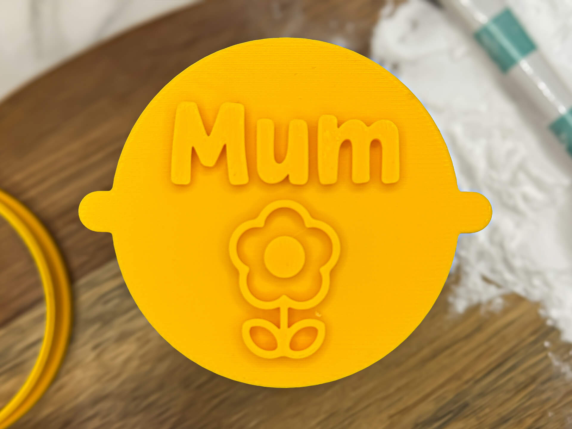 Mum Flower Fondant Stamp Mum Flower Fondant Stamp