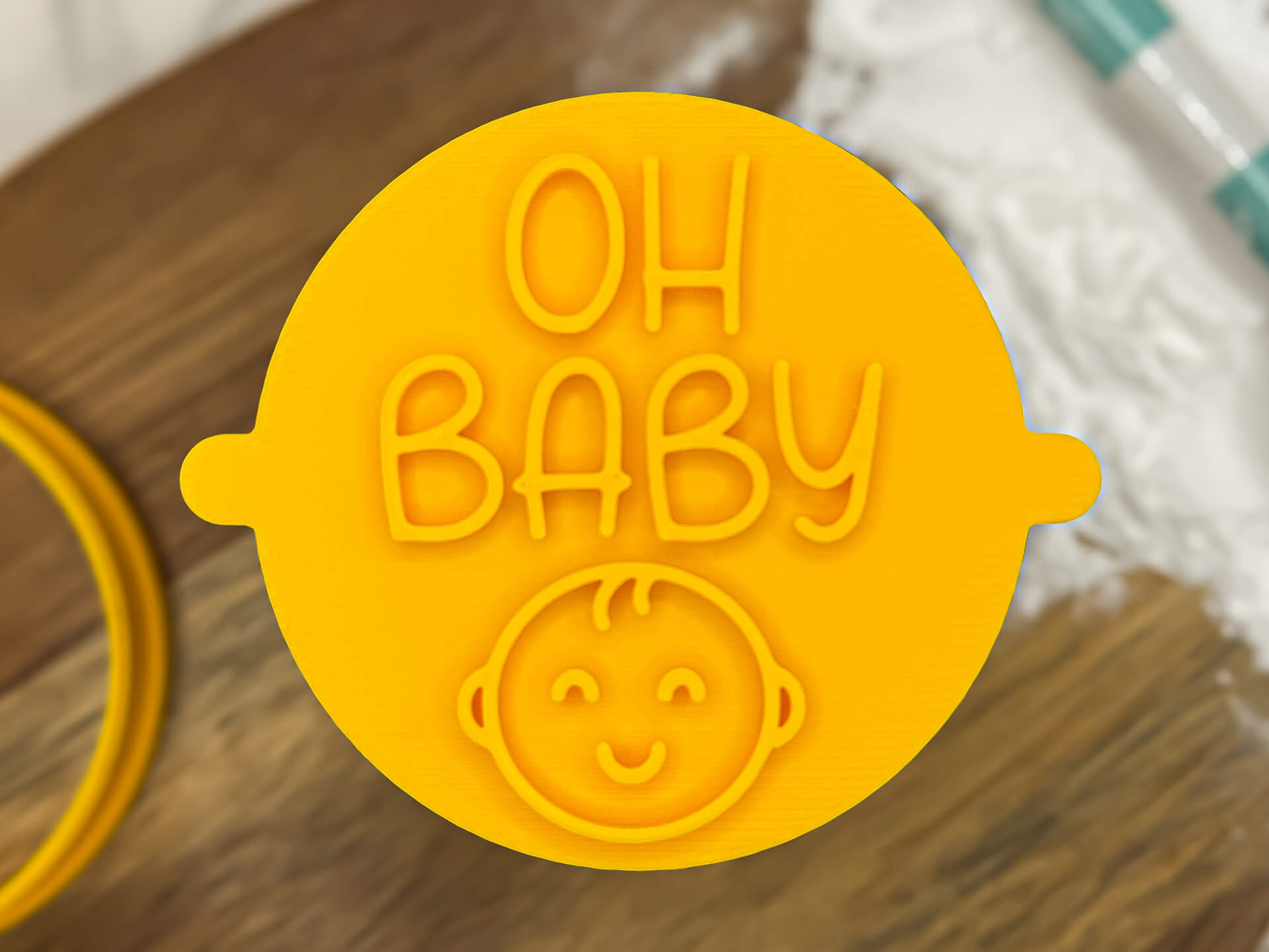 Oh Baby Cute Fondant Stamp
