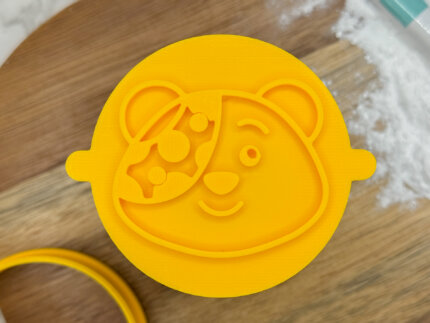Pudsey Children in Need Fondant Stamp