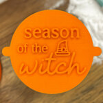 Season of the Witch Fondant Stamp