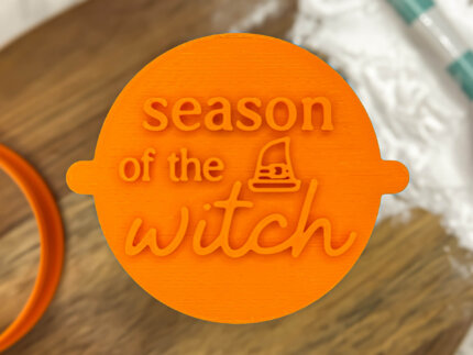 Season of the Witch Fondant Stamp
