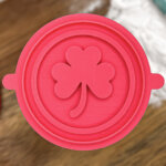 Shamrock Coin Fondant Stamp