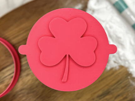 Shamrock Fondant Stamp