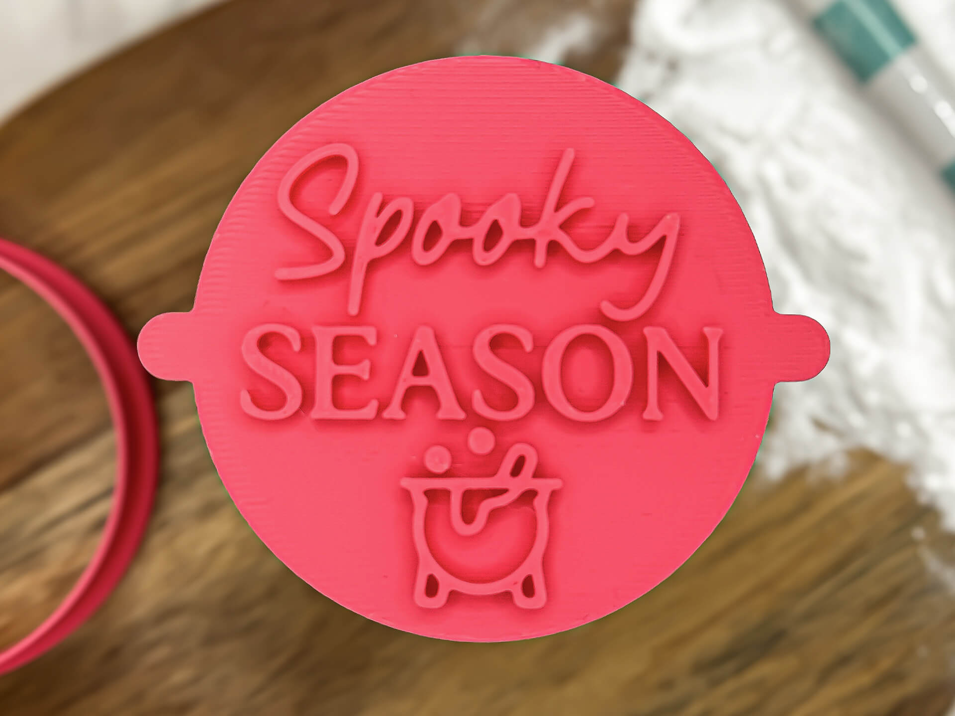 Spooky Season Fondant Stamp Spooky Season Fondant Stamp
