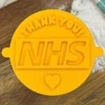 Thank You NHS Fondant Stamp