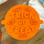 Trick or Treat Candy Fondant Stamp