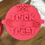 Trick or Treat Web Fondant Stamp
