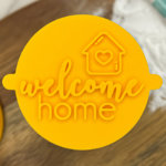 Welcome Home Fondant Stamp