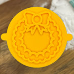 Wreath Fondant Stamp