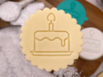 Birthday Cake Fondant Stamp